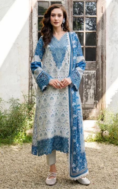 Innaya Vol  Alzohaib Cotton Dupatta Bulk Pakistani Salwar Suits